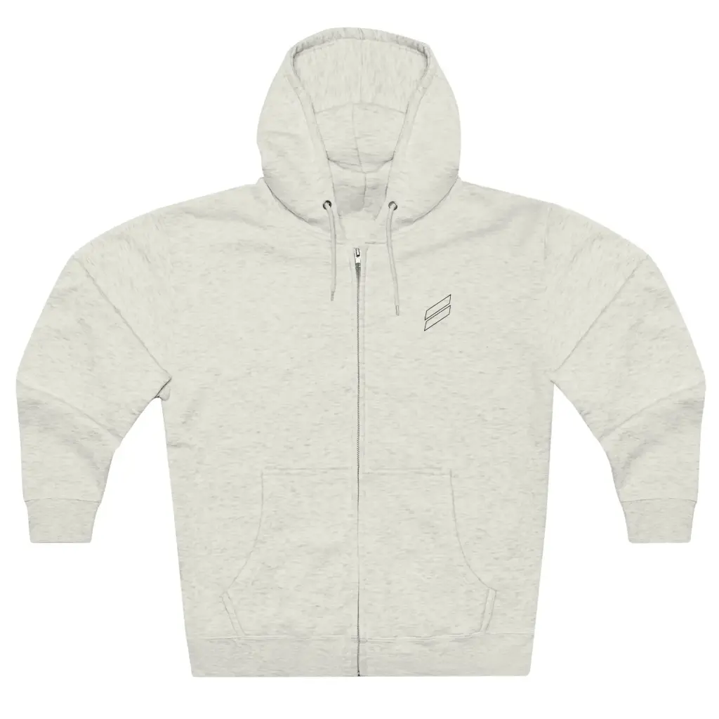 Core Zip Hoodie (oatmeal heather)