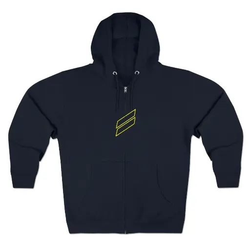 Navy Nightcore Zip Hoodie (navy blue)